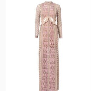 Self-Portrait Payne Cutout Maxi Dress Size 8